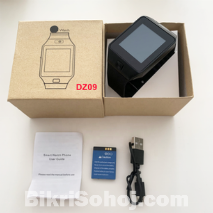 সিম মেমোরি সাপোর্টেড স্মার্ট ওয়াচ DZ09